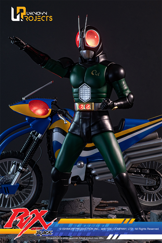Creation At Works. Masked Rider Black RX [DX Version]