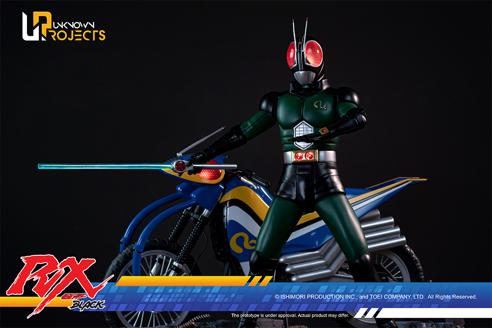 Creation At Works. Masked Rider Black RX [DX Version]