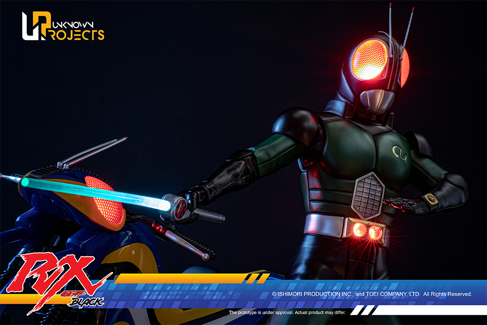 Creation At Works. Masked Rider Black RX [DX Version]