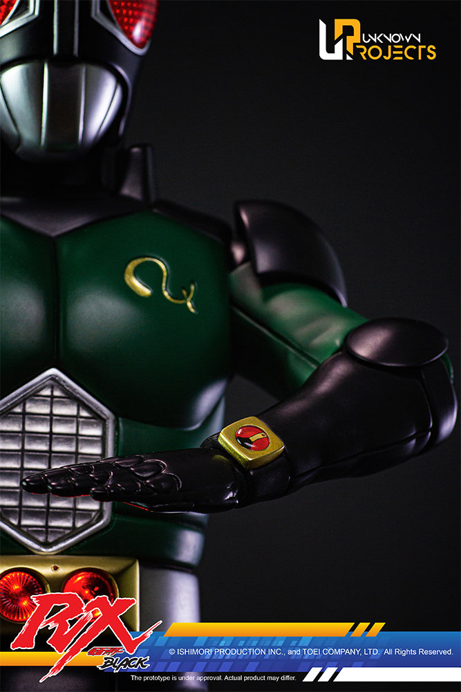 Creation At Works. Masked Rider Black RX [DX Version]