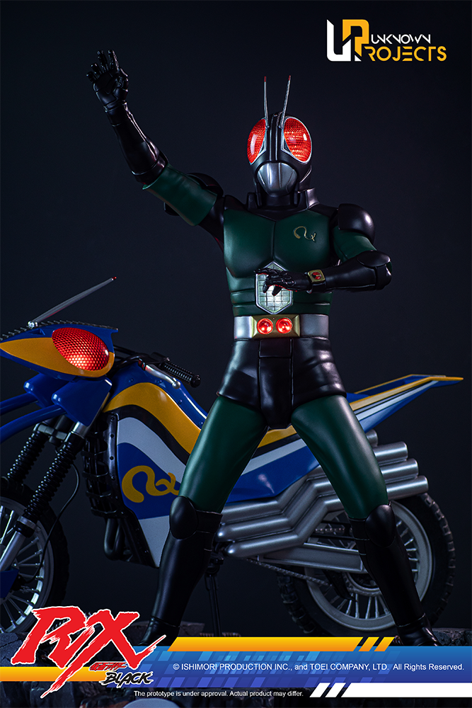 Creation At Works. Masked Rider Black RX [DX Version]