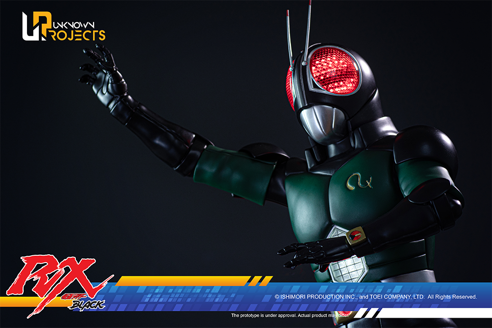 Creation At Works. Masked Rider Black RX [DX Version]