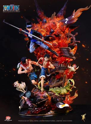 Picture of Soul Wing One Piece License Statue: "Bond"