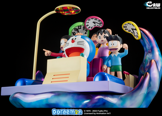 Creation At Works. DORAEMON TIME MACHINE 1/6TH PREMIUM STATUE