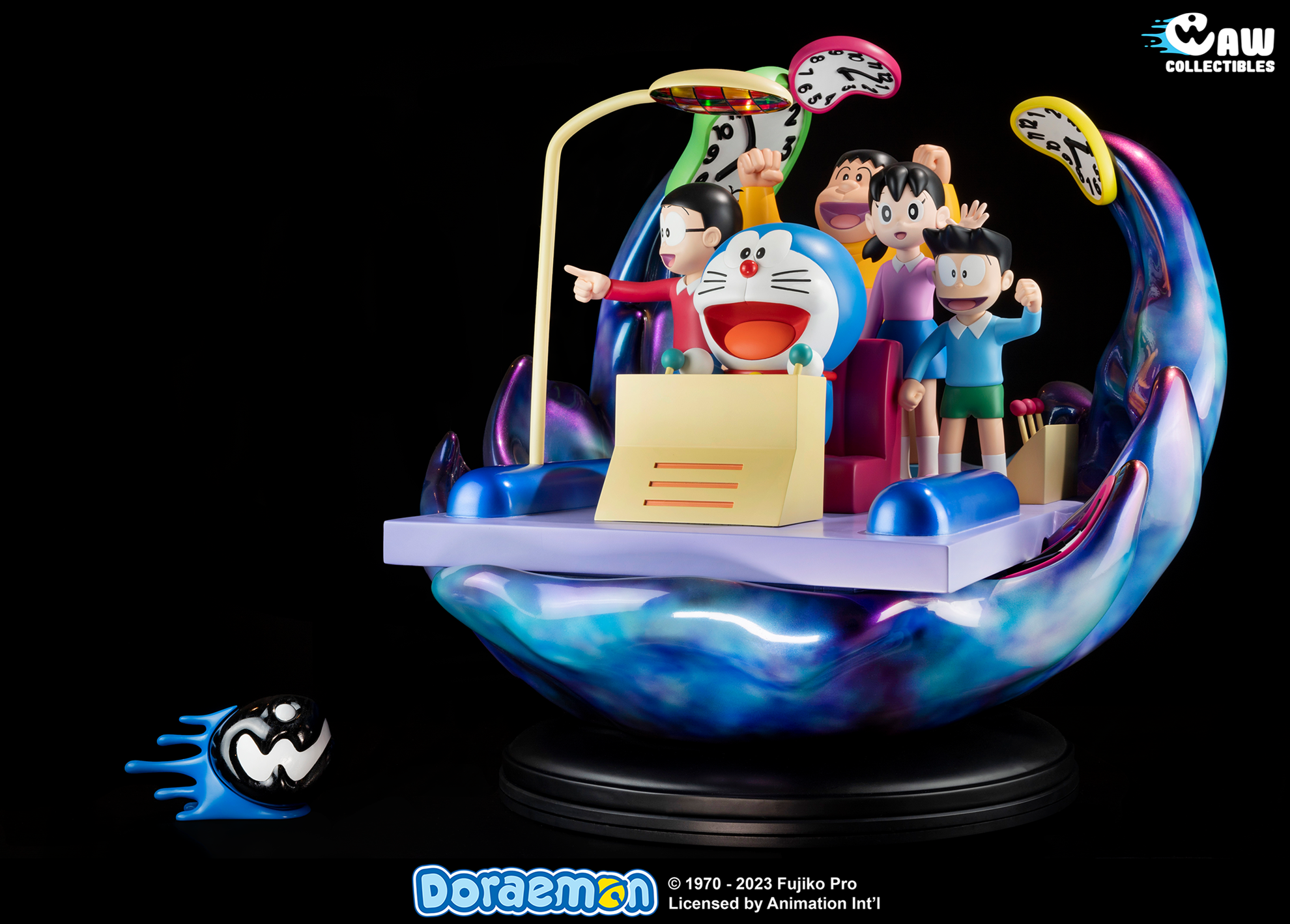 Creation At Works. DORAEMON TIME MACHINE 1/6TH PREMIUM STATUE