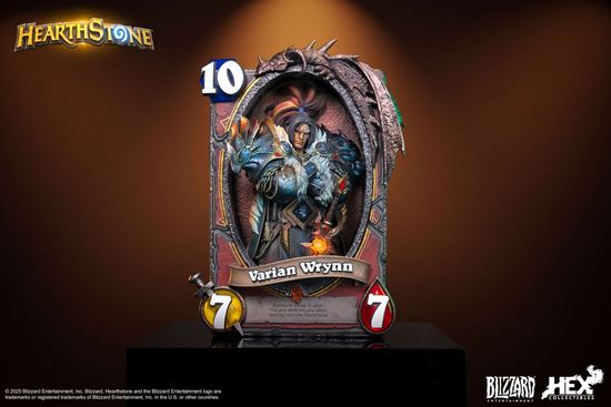 Picture of HEX Collectibles: Blizzard Hearthstone-Varian Wrynn Art Statue