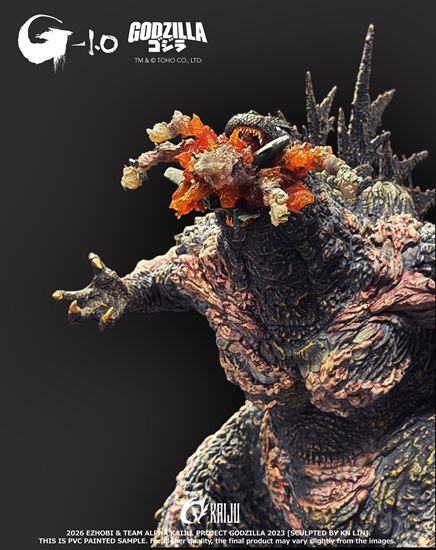 Creation At Works. Alpha Kaiju Series - Godzilla 2023 Final Roaring Edition