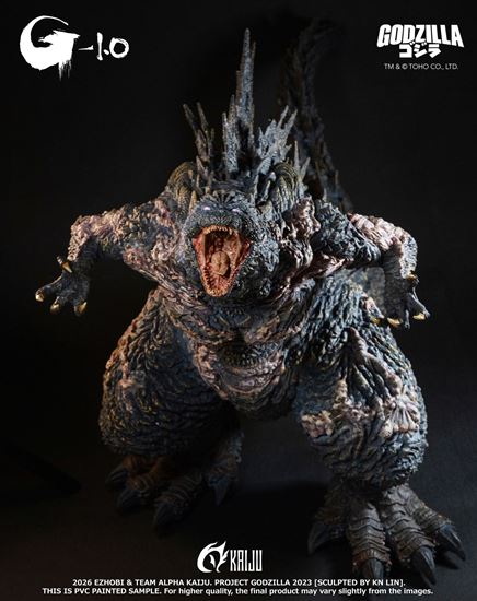 Creation At Works. Alpha Kaiju Series - Godzilla 2023 Final Roaring Edition