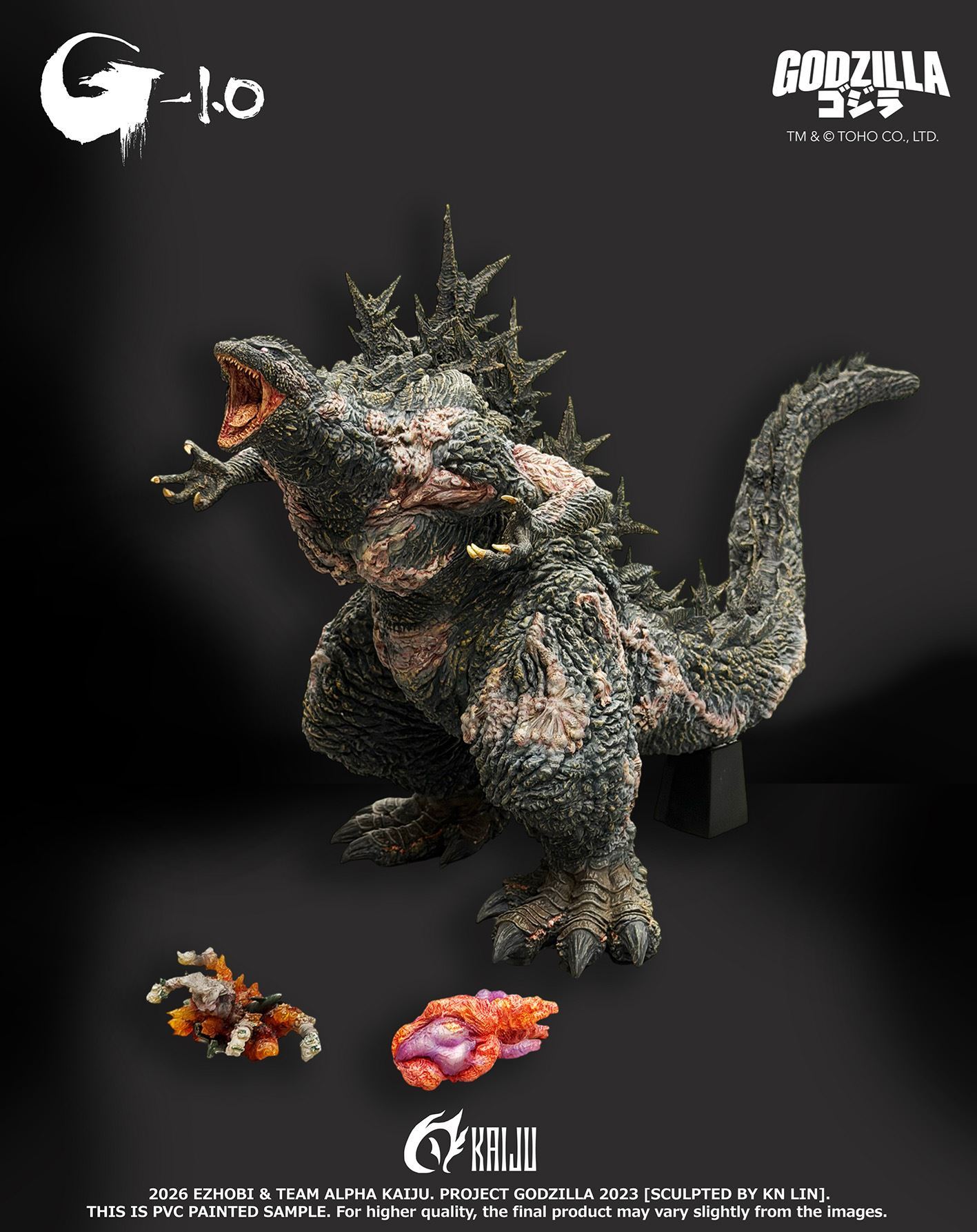 Creation At Works. Alpha Kaiju Series - Godzilla 2023 Final Roaring Edition