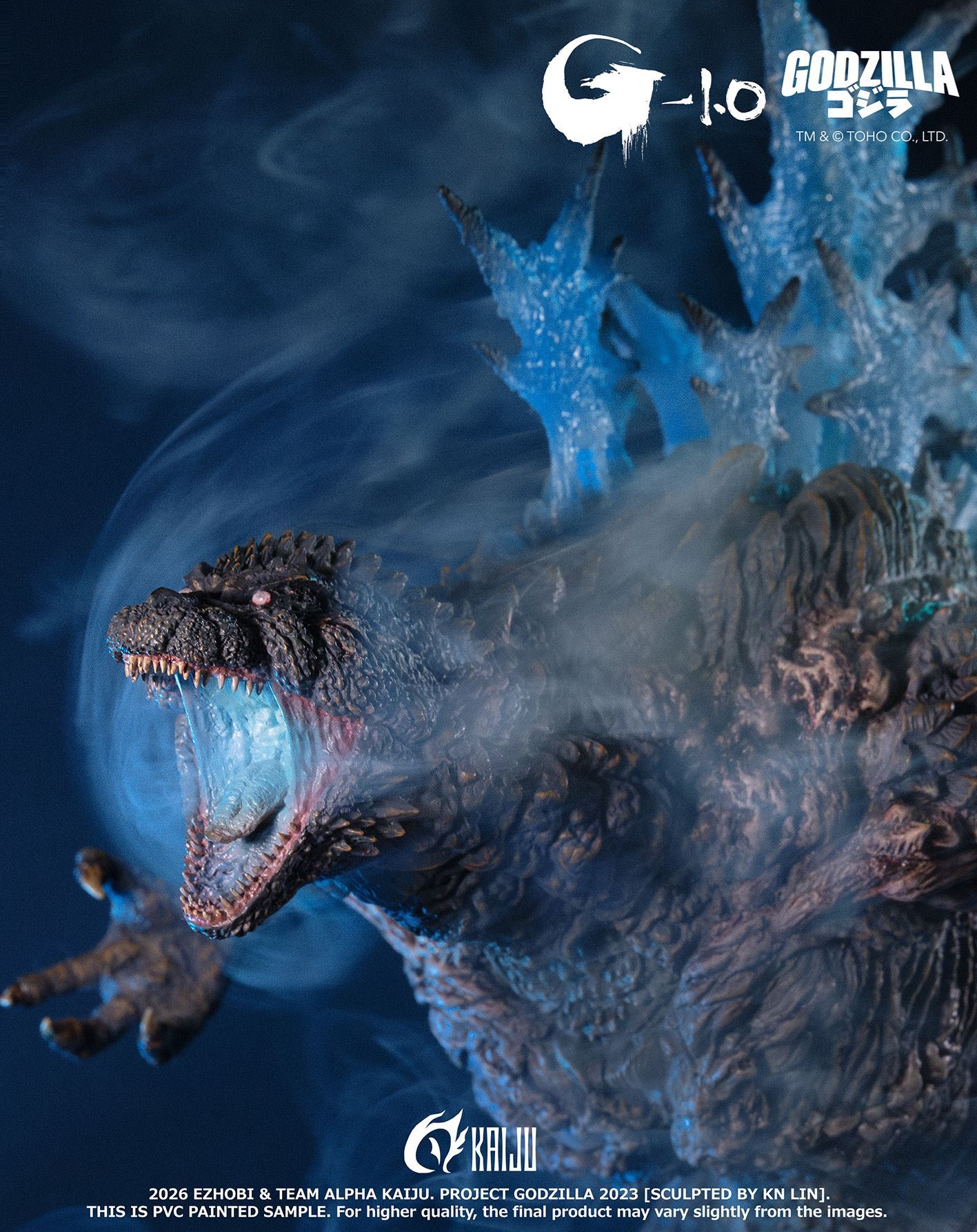 Creation At Works. Alpha Kaiju Series - Godzilla 2023 Lethal Heat Ray ...