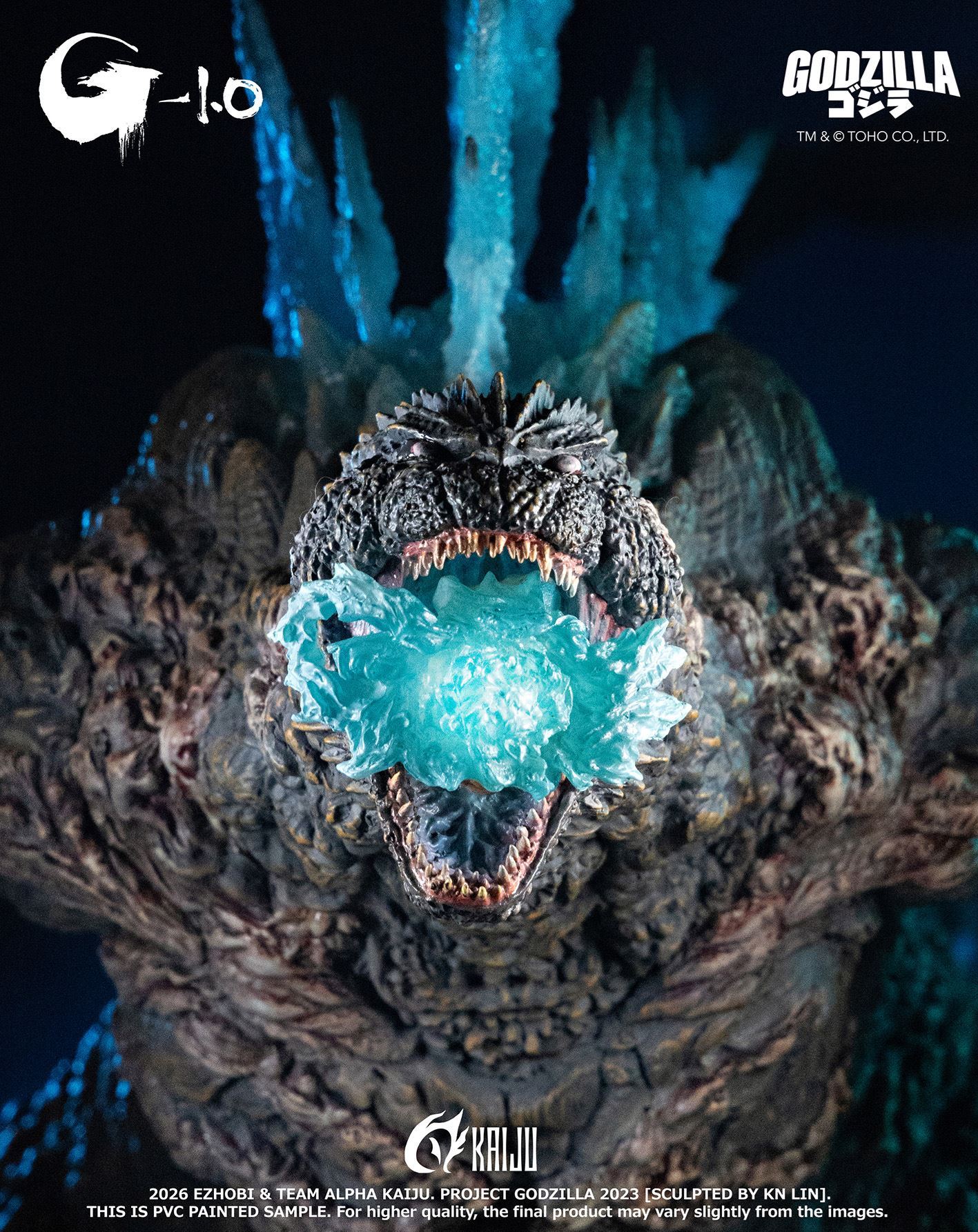 Creation At Works. Alpha Kaiju Series - Godzilla 2023 Lethal Heat Ray ...